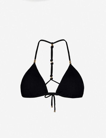 VIX - Milano triangle bikini top | Selfridges.com
