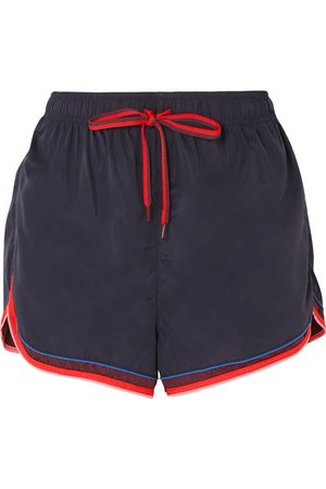 The Upside | Retro Derby striped shell shorts | NET-A-PORTER.COM