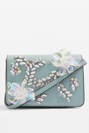 Frozen Embellished Cross Body Bag - Topshop USA