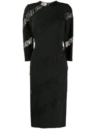 Dolce & Gabbana lace-detail sheath dress - FARFETCH