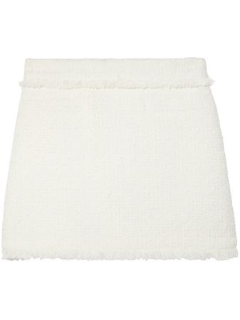 Proenza Schouler White Label Tweed Knitted Mini Skirt - Farfetch