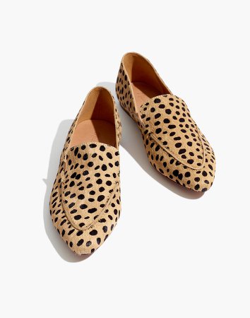 The Frances Skimmer in Dotted Calf Hair