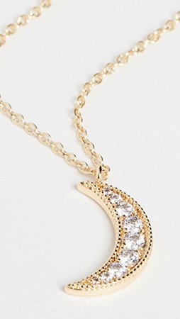 Gorjana Luna Crescent Necklace | SHOPBOP