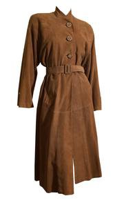 Classic Sporty Cinnamon Suede Nipped Waist Coat 1940s Gene Shelly – Dorothea's Closet Vintage