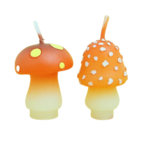 Mini Mushroom Candle Set // SouthLakeGifts
