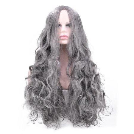 gray wig - Google Search