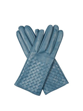 Intrecciato-leather gloves | Bottega Veneta | MATCHESFASHION US