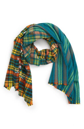 Acne Studios Check Wool Scarf | Nordstrom
