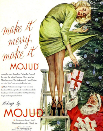 vintage Christmas ad