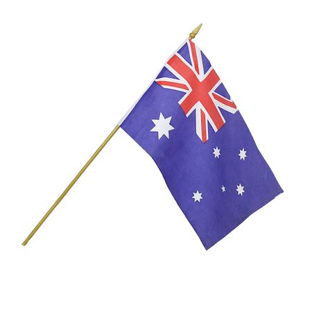 australian flag handheld