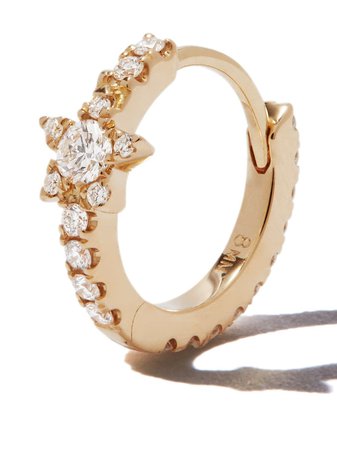 Maria Tash 18kt Gold Diamond Star Eternity Earring - Farfetch