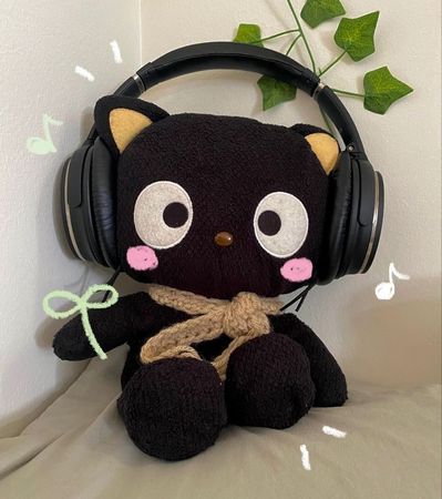 Chococat cute Headphones sanrio kawaii cat toy