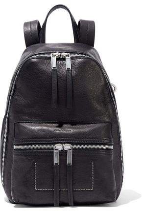Textured-leather Backpack