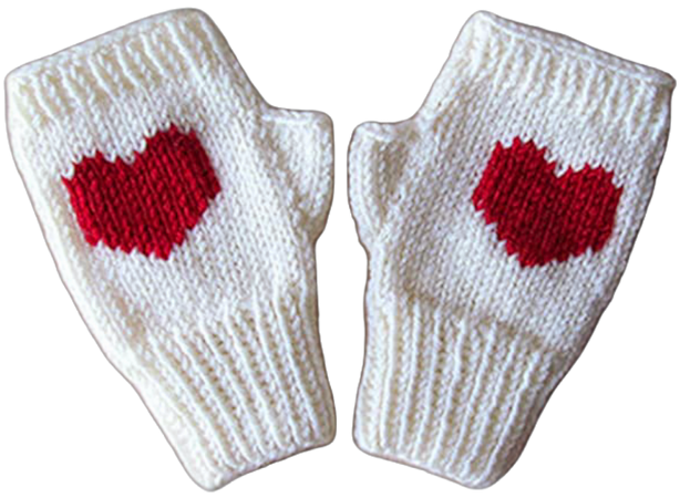heart gloves