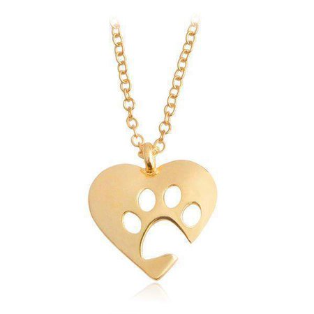 Love - Heart - Paw Dog Necklace Collection