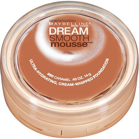 Maybelline Dream Smooth Mousse Cream Whipped Foundation, Caramel - Walmart.com