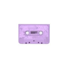 cassette tape purple aesthetic