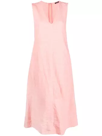 ASPESI relaxed-fit Linen Midi Dress