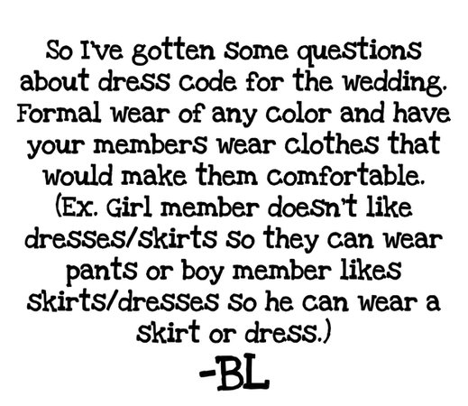 DI-VERSE wedding dress code
