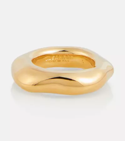 New Lightness Ring in Gold - Jil Sander | Mytheresa