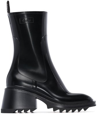 Shop Chloé Betty rain boots with Express Delivery - FARFETCH