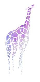 purple giraffe - Google Search