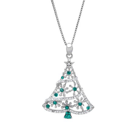 christmas-tree-pendant-with-forest-and-white-swarovski-crystals-in-sterling-silver.jpg (2400×2400)