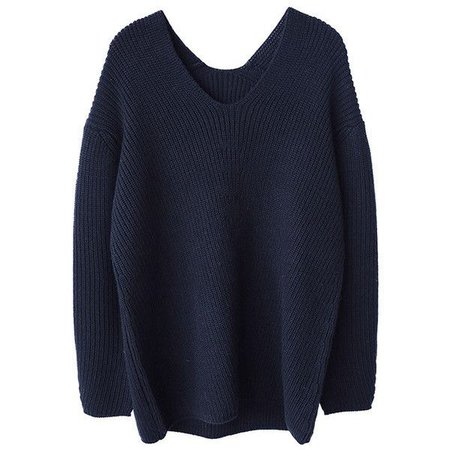 navy blue oversized knit sweater - Google Search
