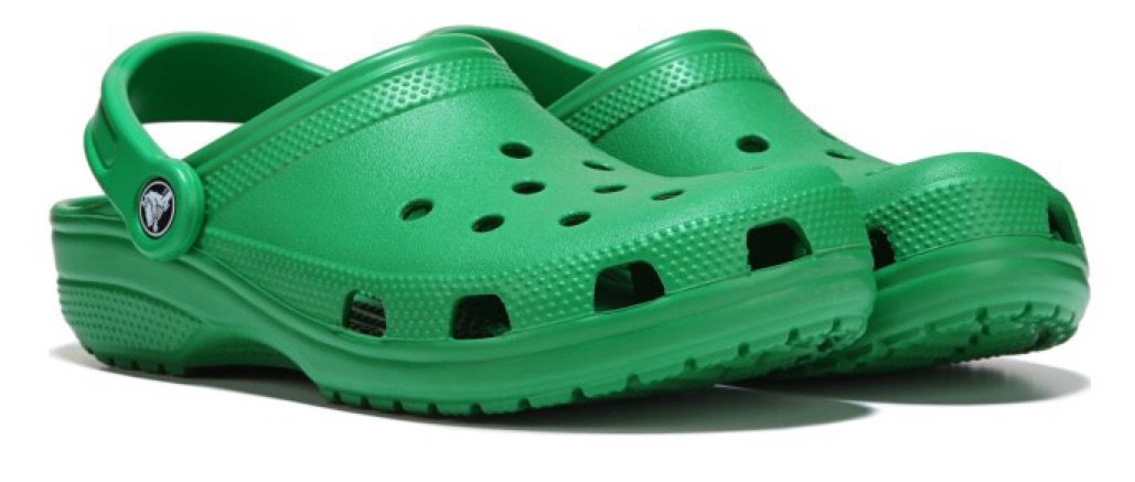 green crocs