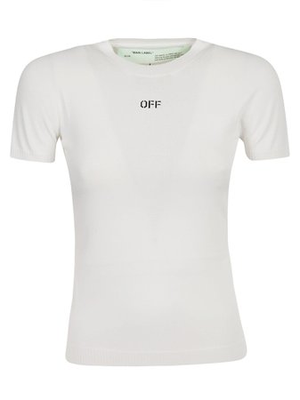 Off-white Logo Knit T-shirt