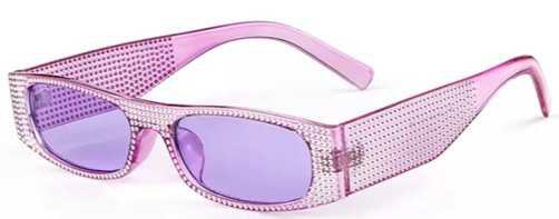purple sunglasses x