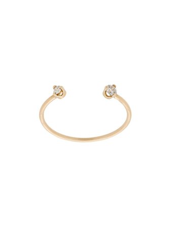 Zoë Chicco 14kt yellow gold open diamond ring $468 - Buy Online SS19 - Quick Shipping, Price