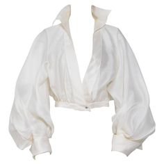 (15) Pinterest - Dolce & Gabbana Ruffle Sleeve Sheer Silk Blouse | What To Buy