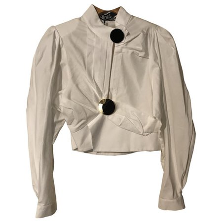Les santons de provence shirt Jacquemus White size 40 FR in Cotton - 8424543
