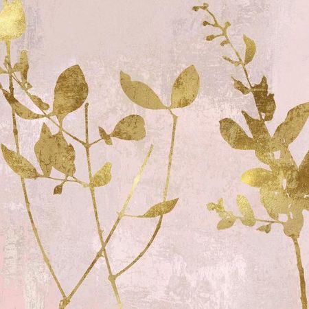 'Nature Gold on Pink Blush II' Art Print - Danielle Carson | Art.com