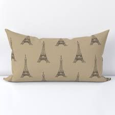 brown paris pillow case - Google Search