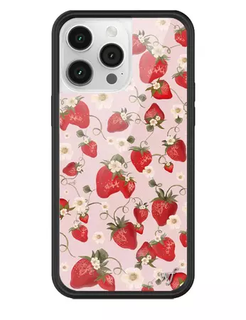 Wildflower Strawberry Fields iPhone 14 Pro Max Case – Wildflower Cases