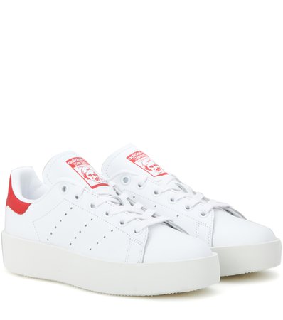 Adidas Originals - Stan Smith Bold leather sneakers | Mytheresa