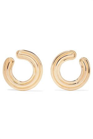Melissa Kaye | Jen 18-karat gold hoop earrings | NET-A-PORTER.COM
