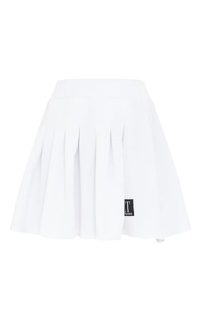 Prettylittlething Petite White Tennis Skirt | PrettyLittleThing USA