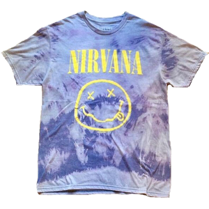 NIRVANA T-Shirt Top PNG Tie-Dye