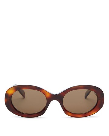 CELINE Women's Polarized Round Sunglasses, 52mm | Bloomingdale's