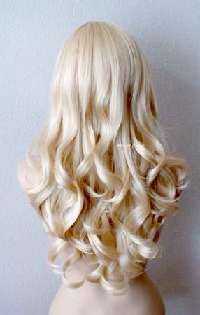Blonde wig