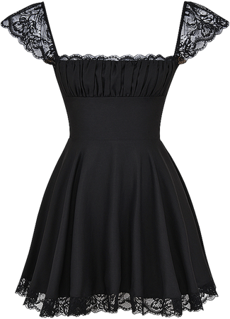 House of CB | Kaia Black A-Line Mini Dress