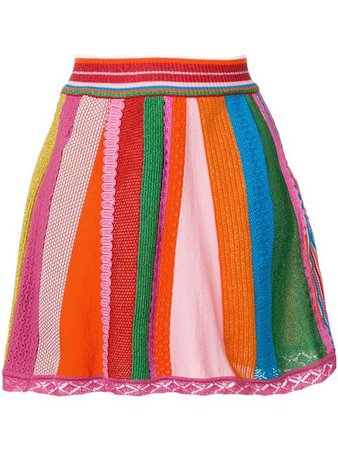 Moschino intarsia knit skirt $398 - Buy SS19 Online - Fast Global Delivery, Price