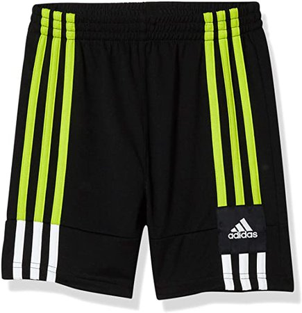 adidas Boys' Active Sports Athletic Shorts, 3g Speed X Black/Green, S: Amazon.co.uk: Clothing