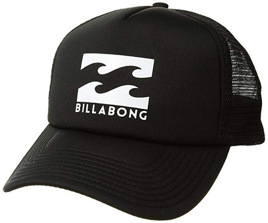 Billabong Black Truckers Cap Hat