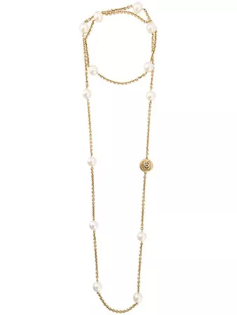 Chanel Vintage Double Long Necklace - Farfetch
