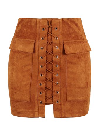 brown skirt with lacing - Google-søk