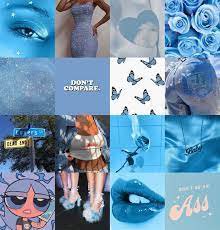 blue  aesthetic pictures